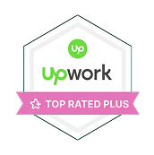Upwork Top Rated Plus agency